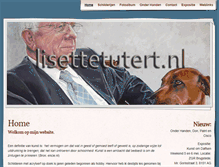 Tablet Screenshot of lisettetutert.nl